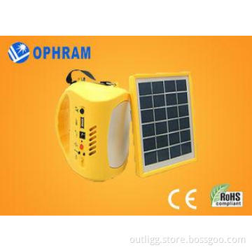 DC12V 8W Commercial Solar Powered Flood Lights Outdoor With